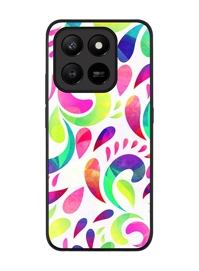 For Honor X7d 4G / X7d 5G / 400 Smart Case,Slim fit Camera Protection, Shockproof Thin Phone cover  - Floral Blast